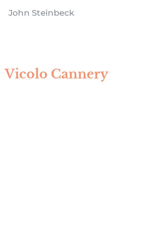 Vicolo Cannery