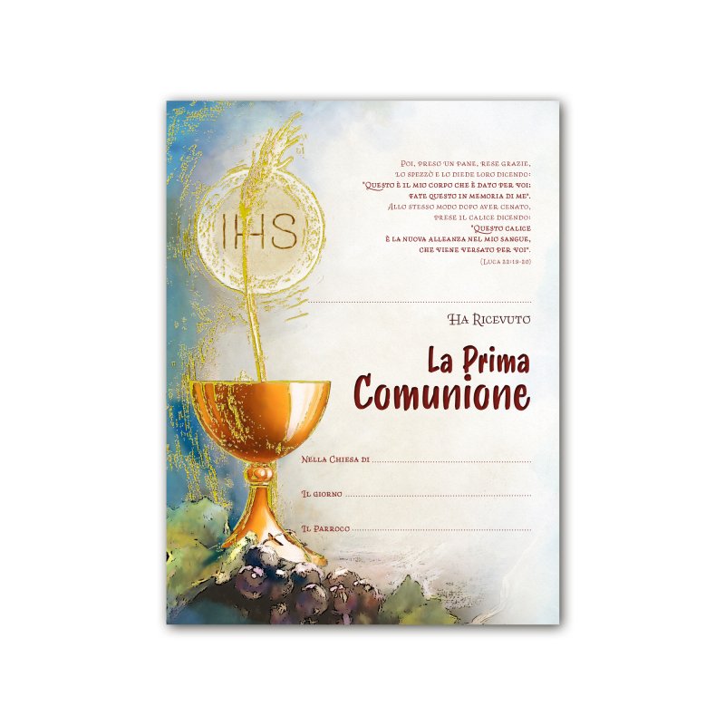 LA PRIMA COMUNIONE