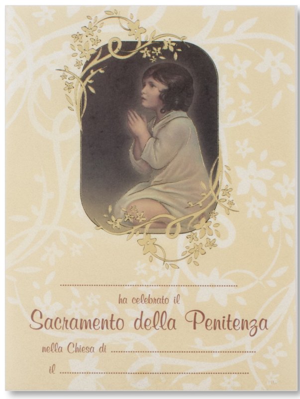 SACRAMENTO DELLA PENITENZA