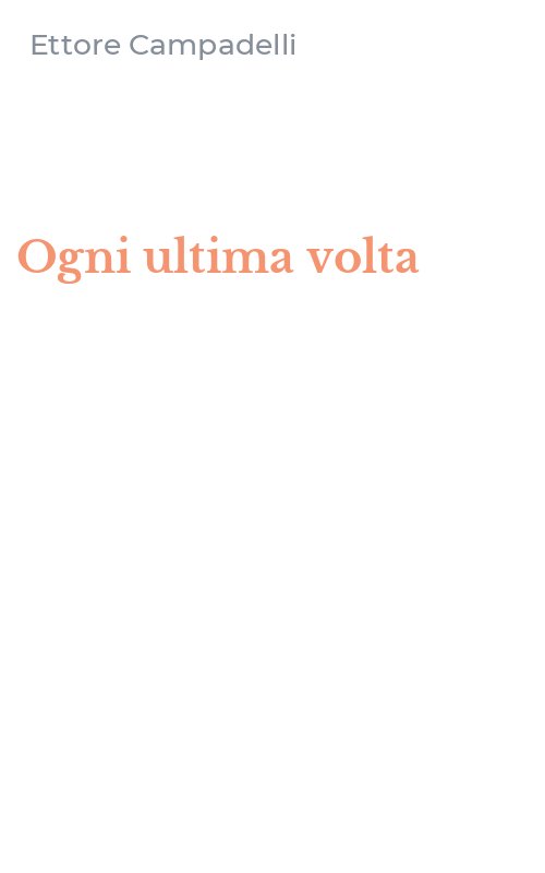 Ogni ultima volta