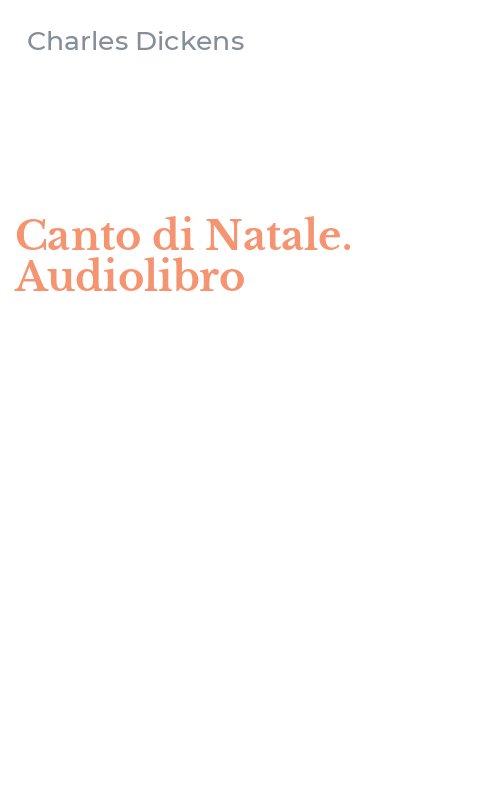 Canto di Natale. Audiolibro