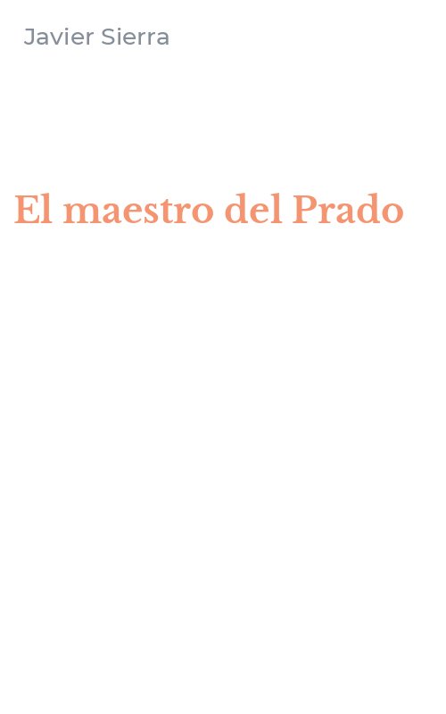 El maestro del Prado