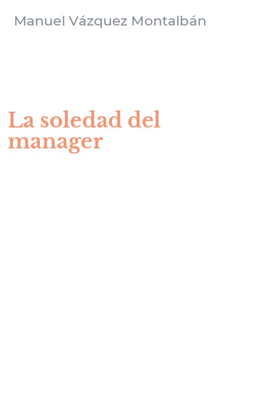 La soledad del manager