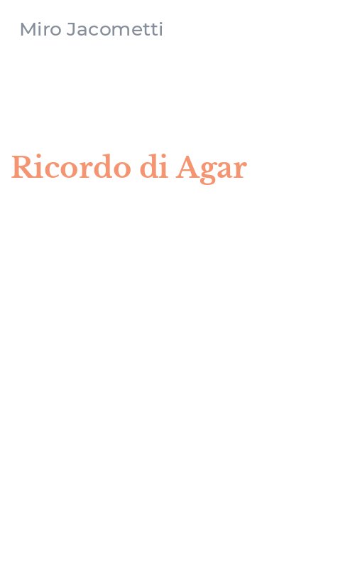 Ricordo di Agar
