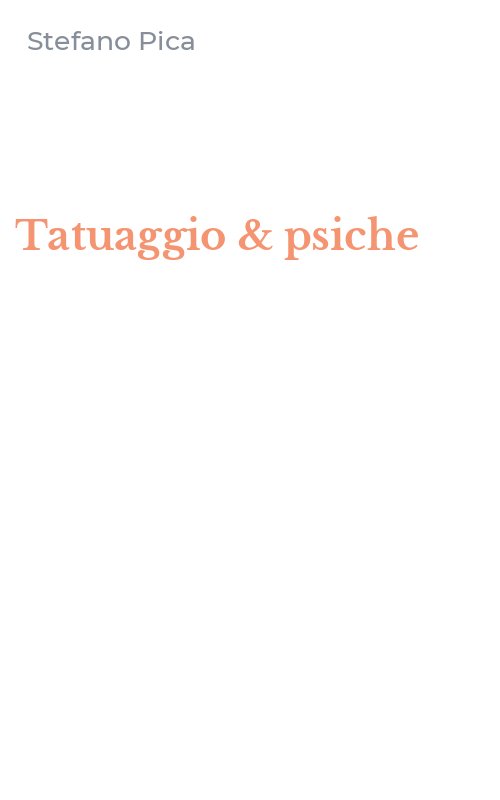 Tatuaggio & psiche