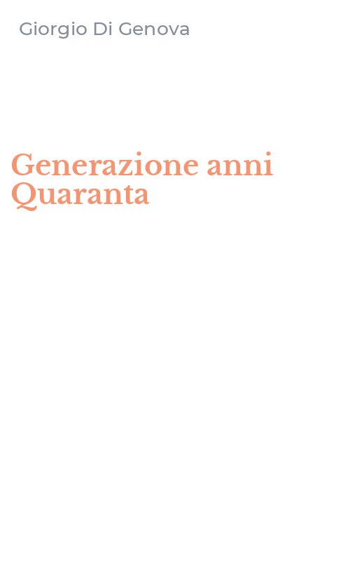 Generazione anni Quaranta