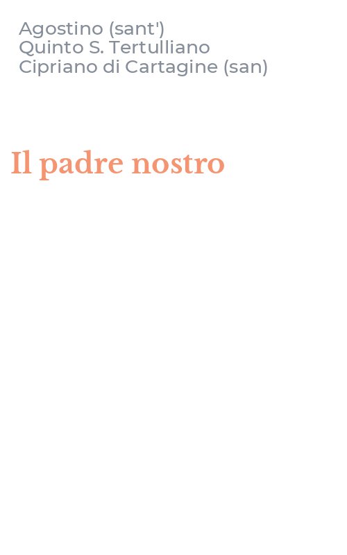 Il padre nostro