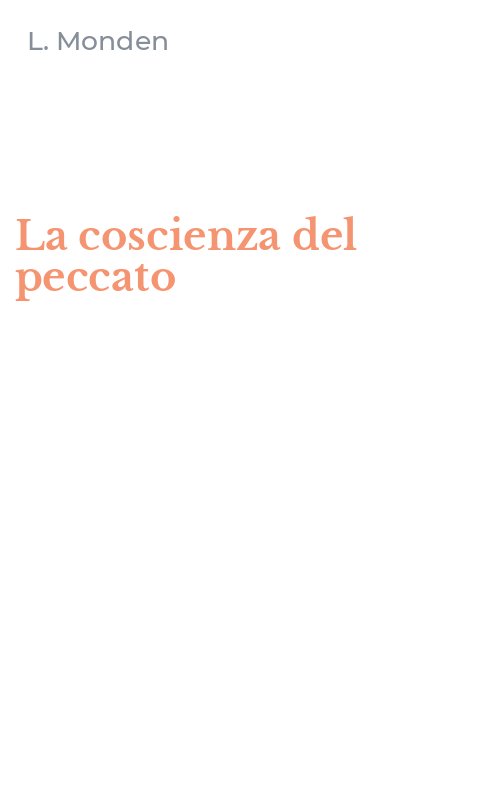 La coscienza del peccato
