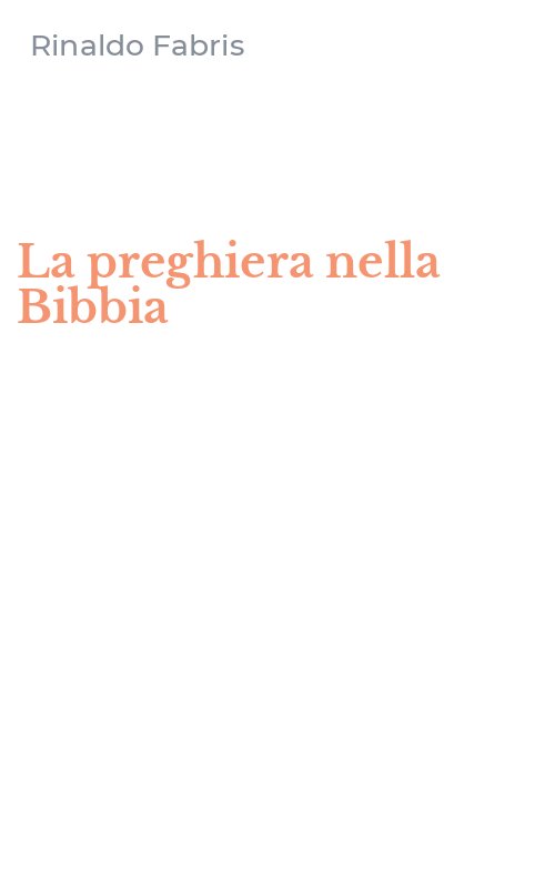 La preghiera nella Bibbia