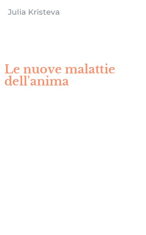 Le nuove malattie dell'anima