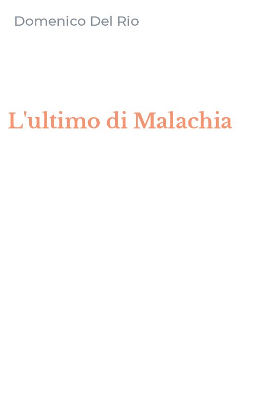 L'ultimo di Malachia