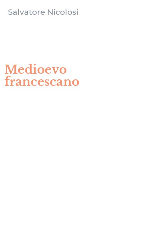 Medioevo francescano