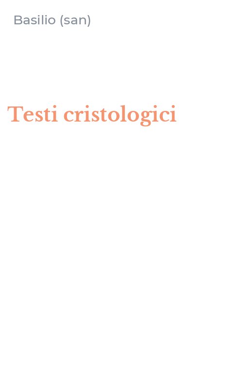 Testi cristologici