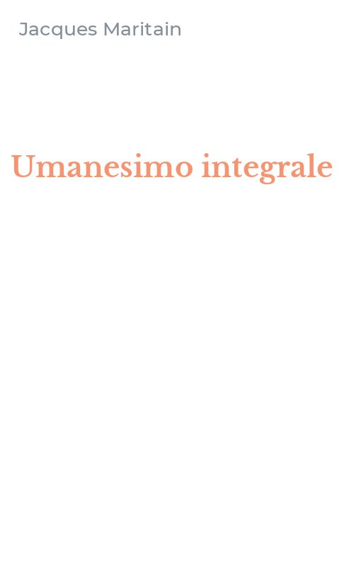 Umanesimo integrale
