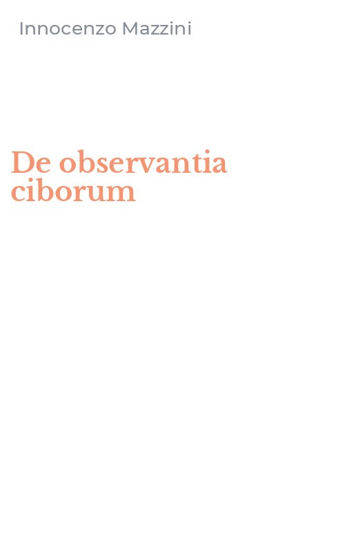 De observantia ciborum