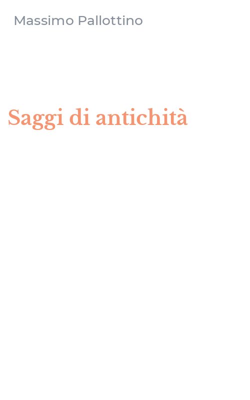 Saggi di antichità