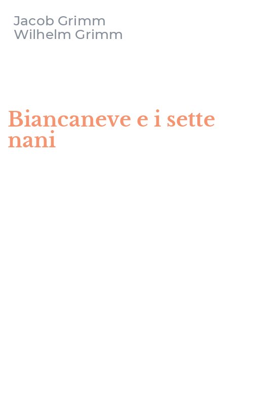 Biancaneve e i sette nani
