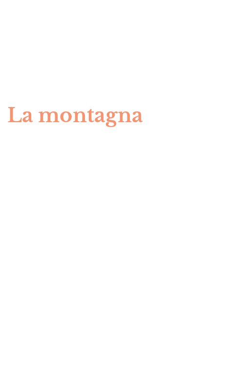 La montagna