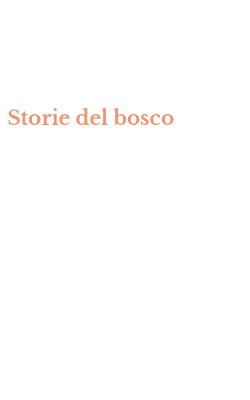 Storie del bosco