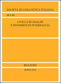 Livelli di analisi e fenomeni di interfaccia
