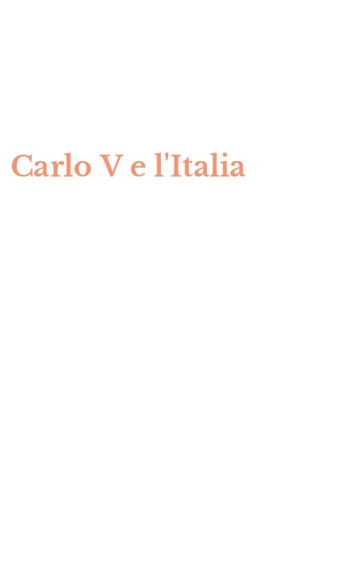 Carlo V e l'Italia