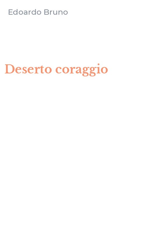 Deserto coraggio