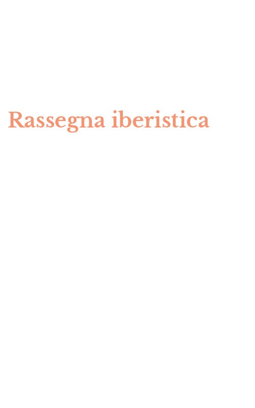 Rassegna iberistica