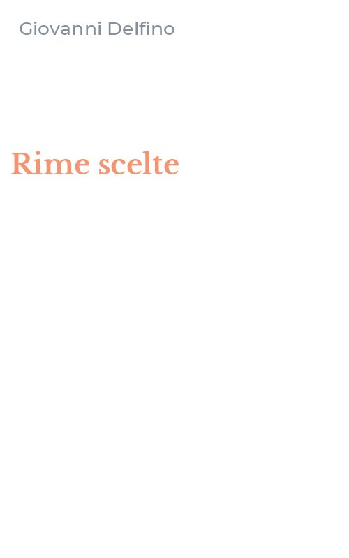 Rime scelte