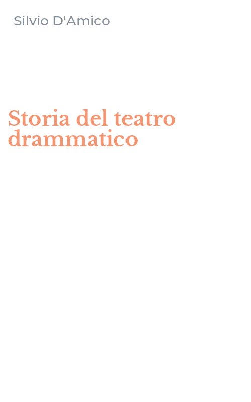 Storia del teatro drammatico