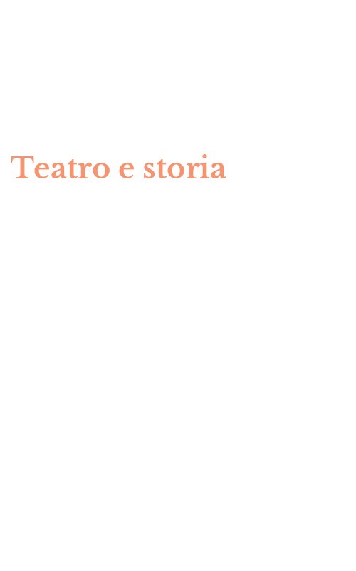 Teatro e storia