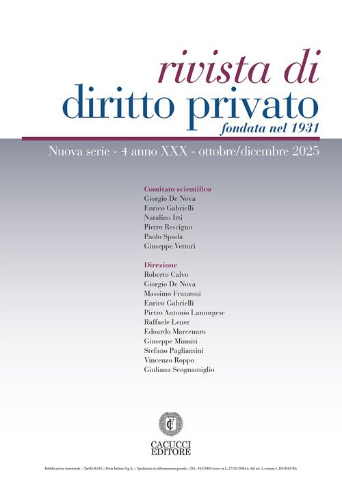 Rivista di diritto privato