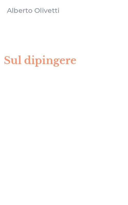 Sul dipingere