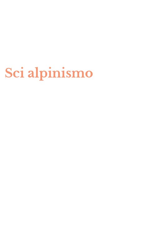 Sci alpinismo