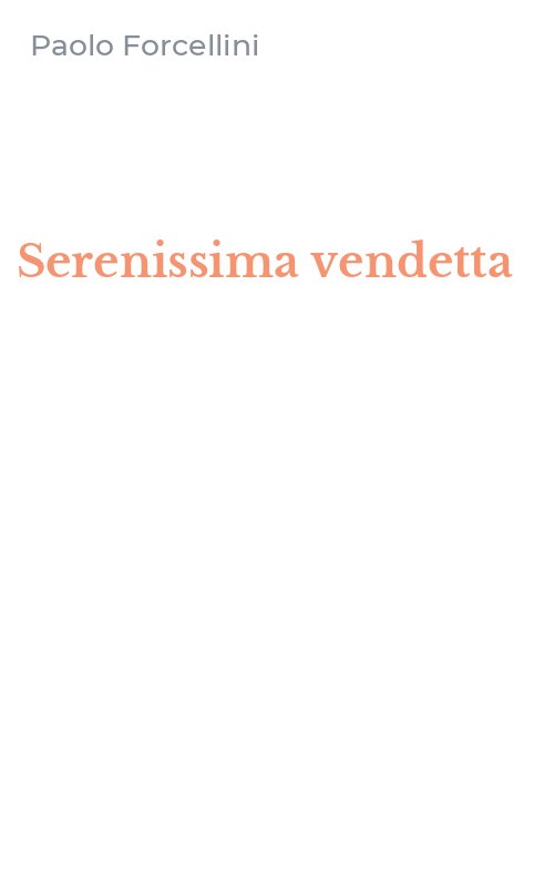 Serenissima vendetta