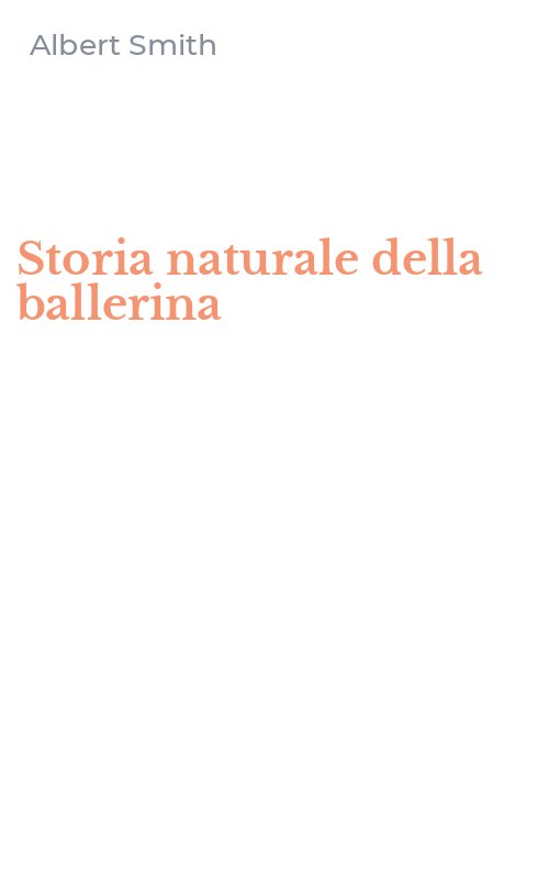 Storia naturale della ballerina