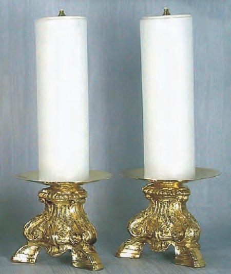 COPPIA CANDELIERI COMPLETI