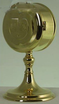 TECA SCATOLA ALTA PER OSTIA CON LUNETTA