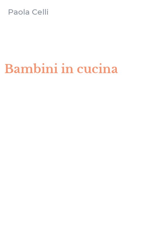 Bambini in cucina
