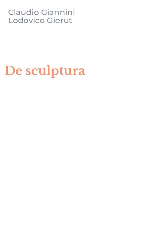 De sculptura