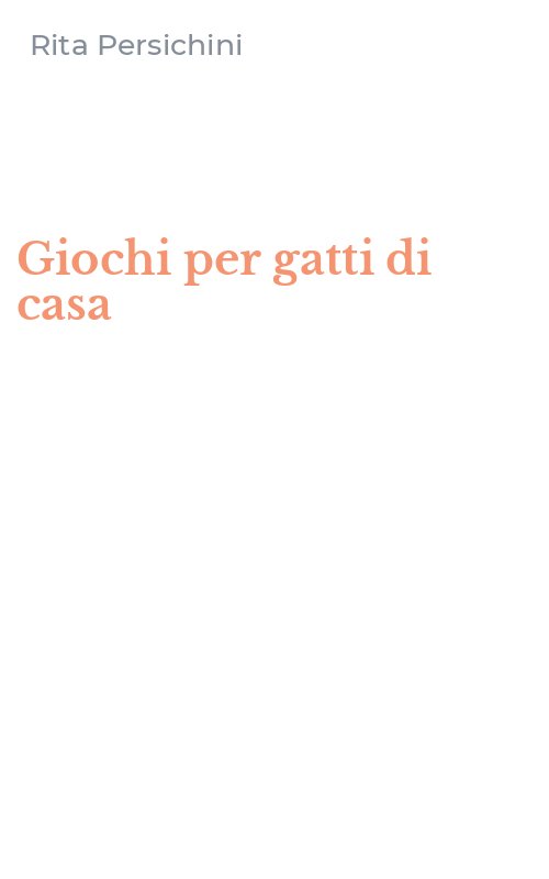 Giochi per gatti di casa