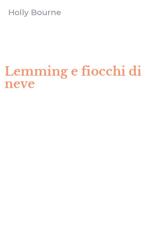 Lemming e fiocchi di neve