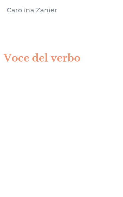 Voce del verbo