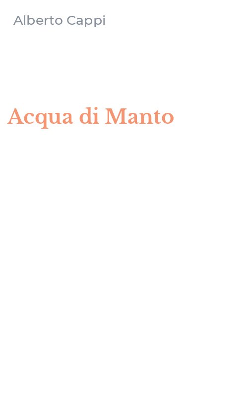 Acqua di Manto