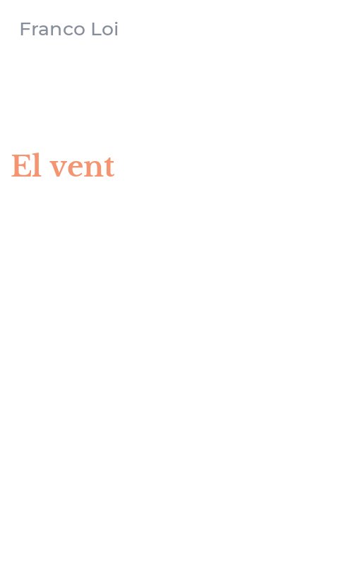 El vent