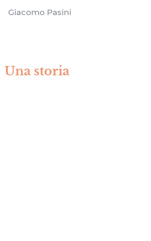 Una storia