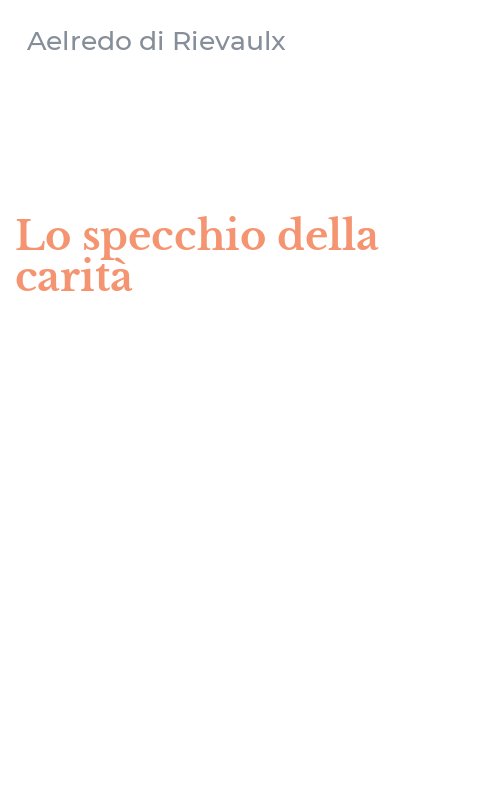 Lo specchio della carità