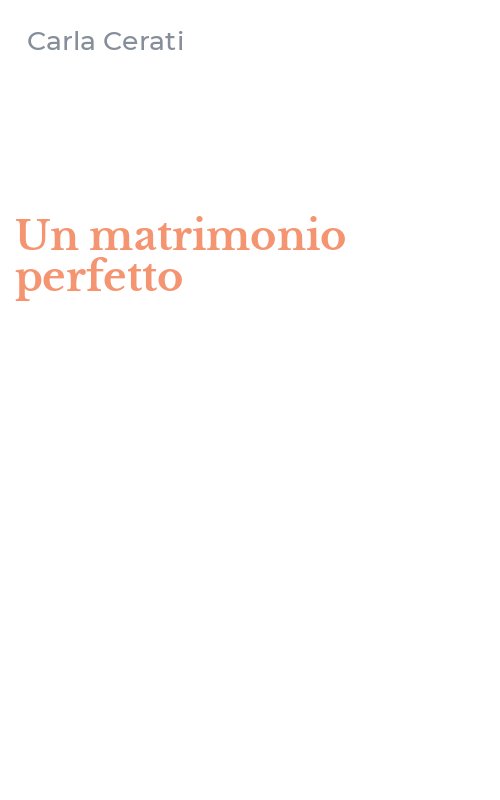 Un matrimonio perfetto