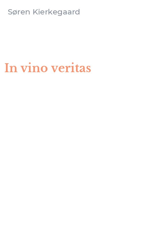 In vino veritas