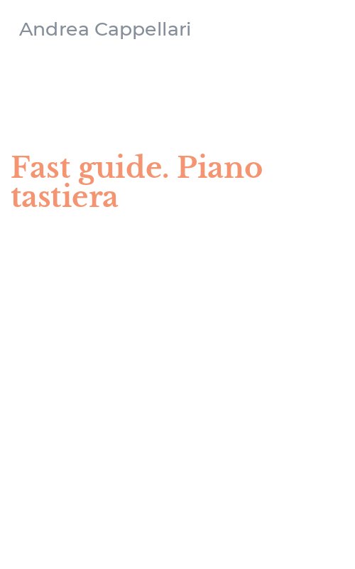 Fast guide. Piano tastiera