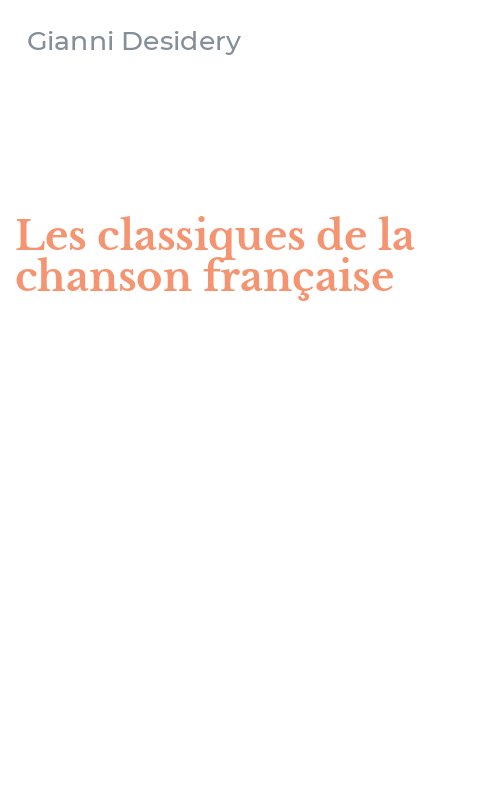 Les classiques de la chanson française